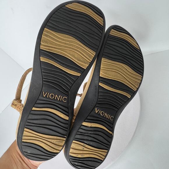 Vionic 7 Lizbeth Womens T Strap Orthotic Sandal Comfort Walking - Picture 7 of 9